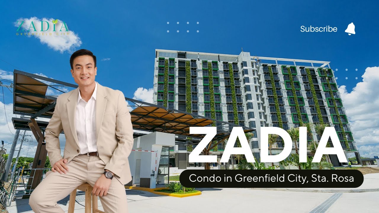 ZADIA | Elegant Condo in Greenfield City, Sta. Rosa, Laguna