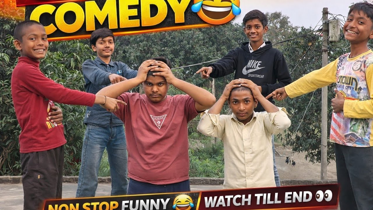 new comedy video bhojpuri 😂क्लिप बाय क्लिप हंसी का डोज़ 💥 #newcomedy #shorts @ankushanshu509-ki