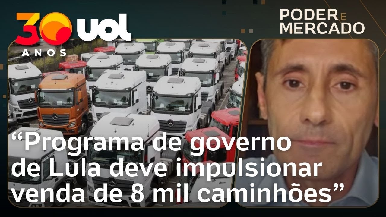 Aceno a caminhoneiros, programa de Lula quer trocar 8.000 veículos | Julio Wiziack