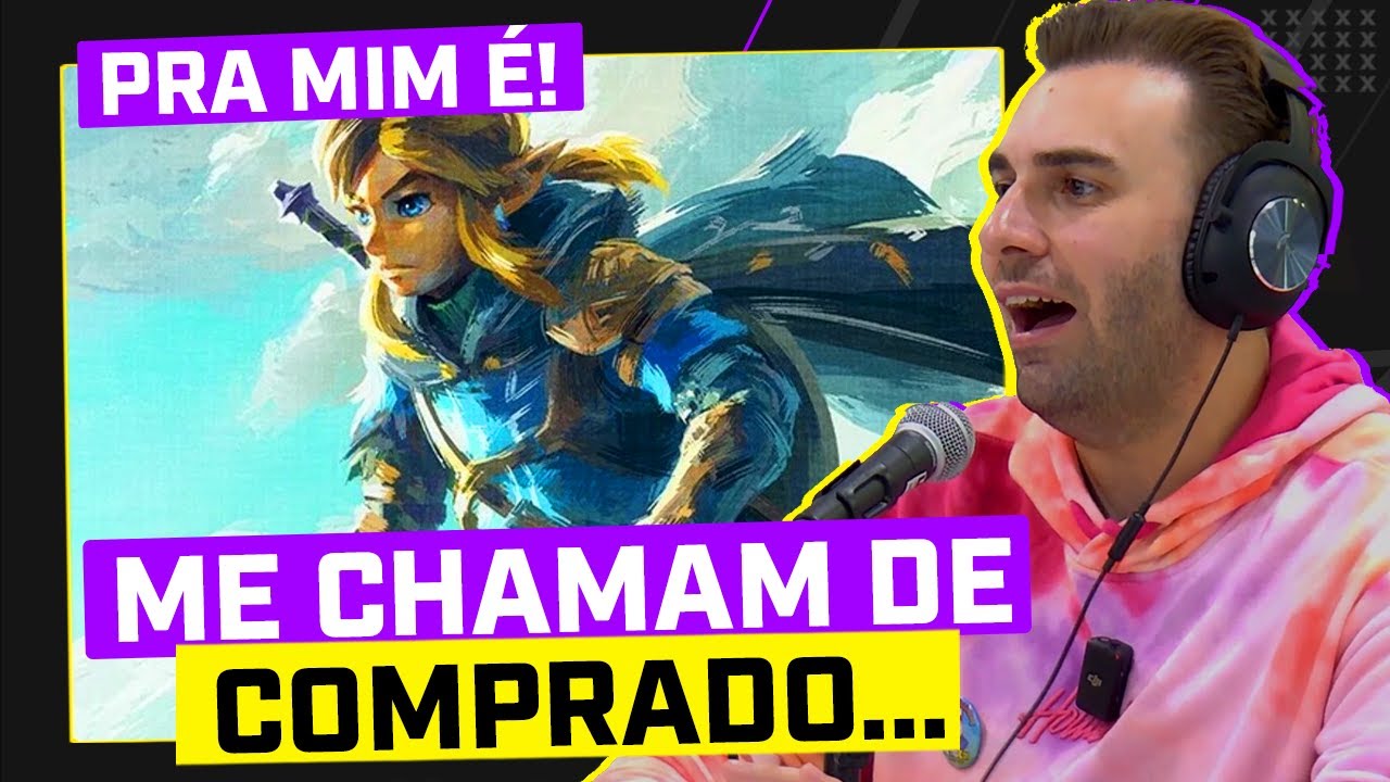 ZELDA TEARS OF THE KINGDOM É O MELHOR JOGOS de TODOS OS TEMPOS? BRKSEDU comenta! #FlowGames