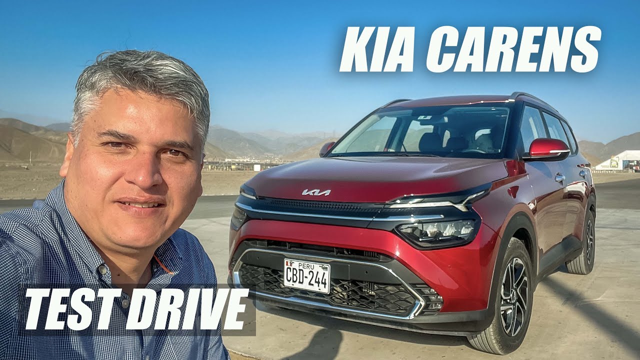 TEST DRIVE #081 / NUEVA KIA CARENS / MOTOR 1.4 TURBO / CAJA 6DCT / 3 FILAS DE ASIENTOS / KIA PER&Uacute;