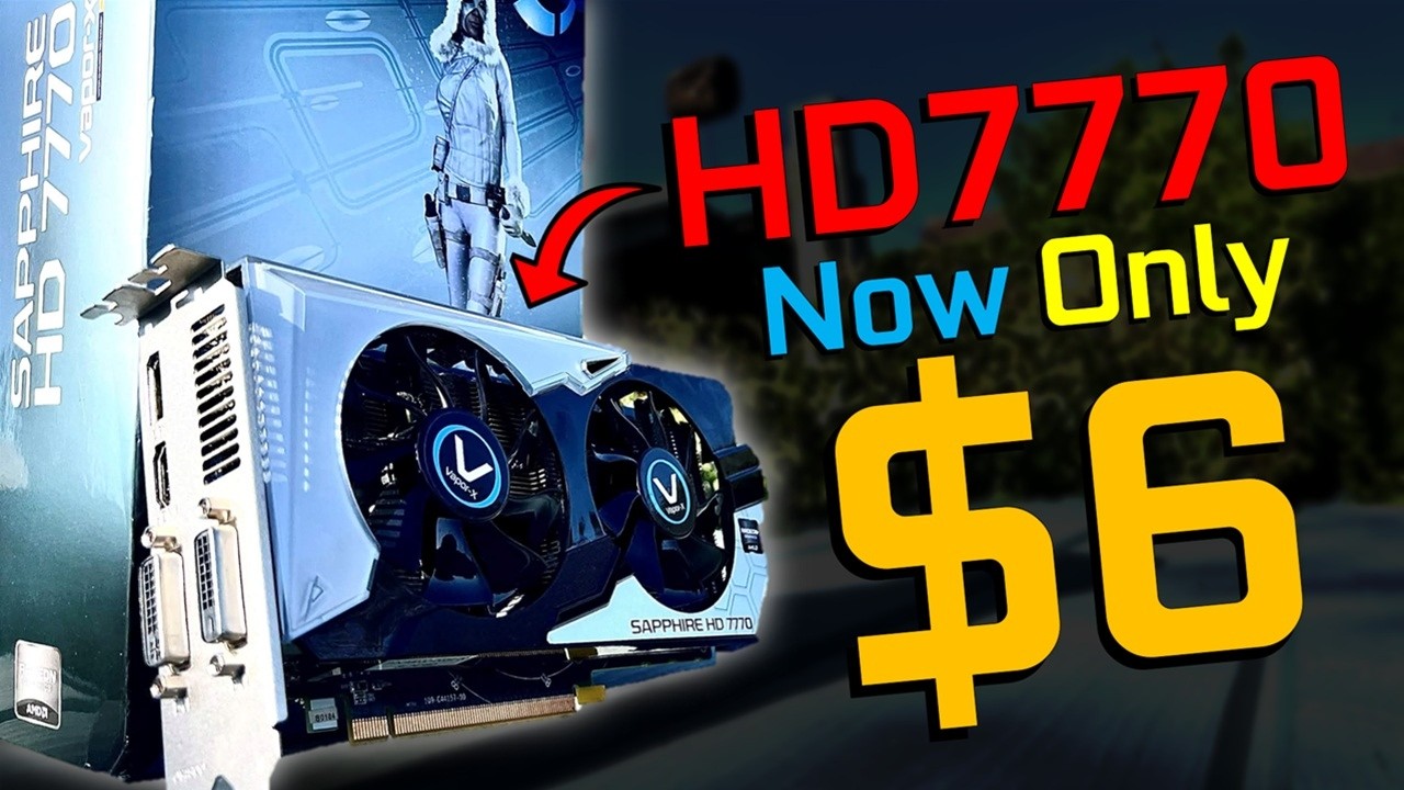 AMD's HD7770...Bargain? or Obsolete?