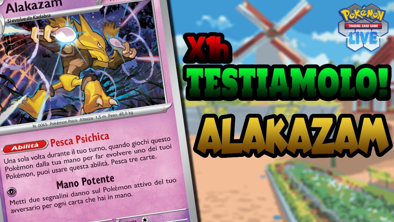 Un'ora intera di testing con ALAKAZAM/DUDUNSPARCE! - [Pokémon TCG🇮🇹]