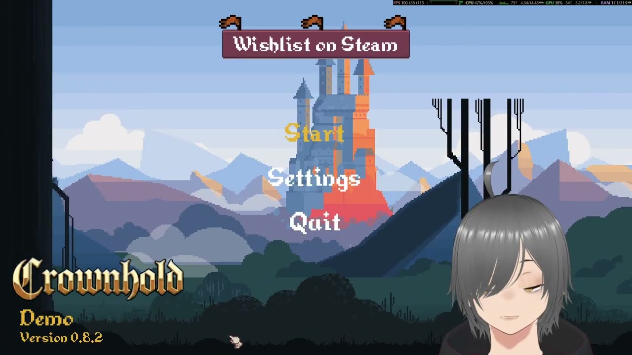 【Crownhold】Satisfying Castle Builder Incremental Strategy Gameplay! (Demo)