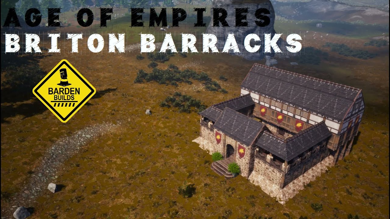 Conan Exiles: Briton Barracks (Speed Build/ No Mods)