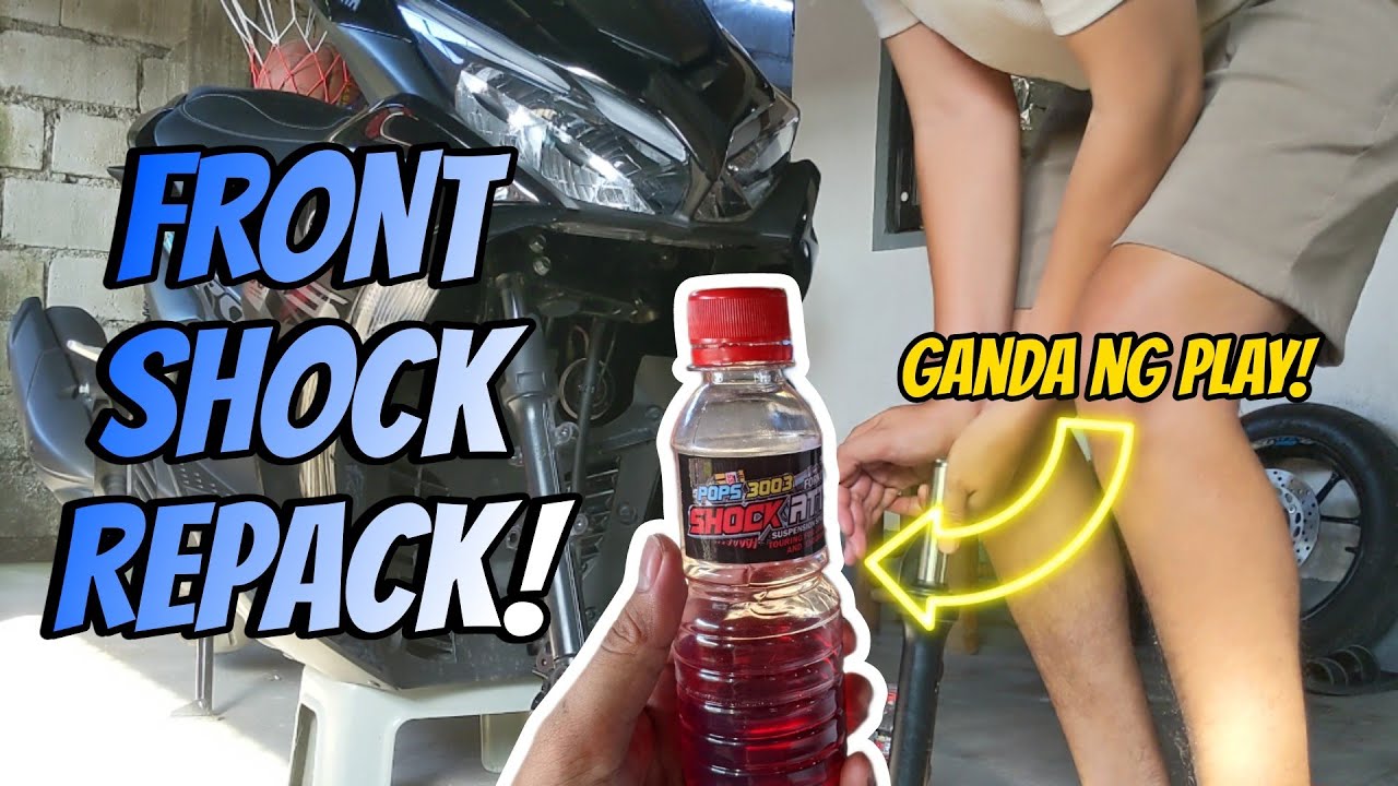 FRONT SHOCK REPACK GAMIT ANG POPS SHOCK ATTACK FORK OIL - GUIDE FOR BEGINNERS - AEROX 155 V2!