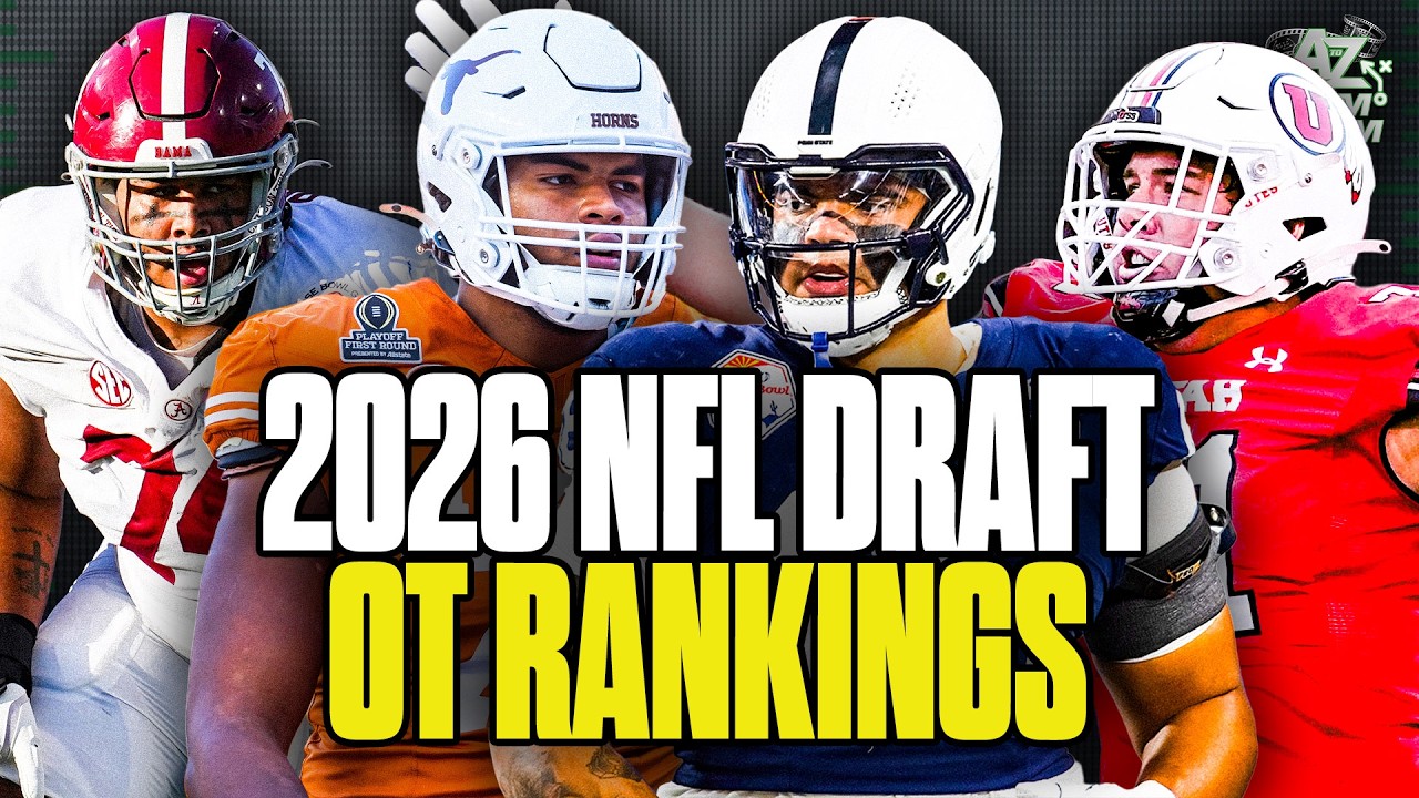 THE BEST Offensive Tackles in the 2026 NFL Draft - Summer Scouting