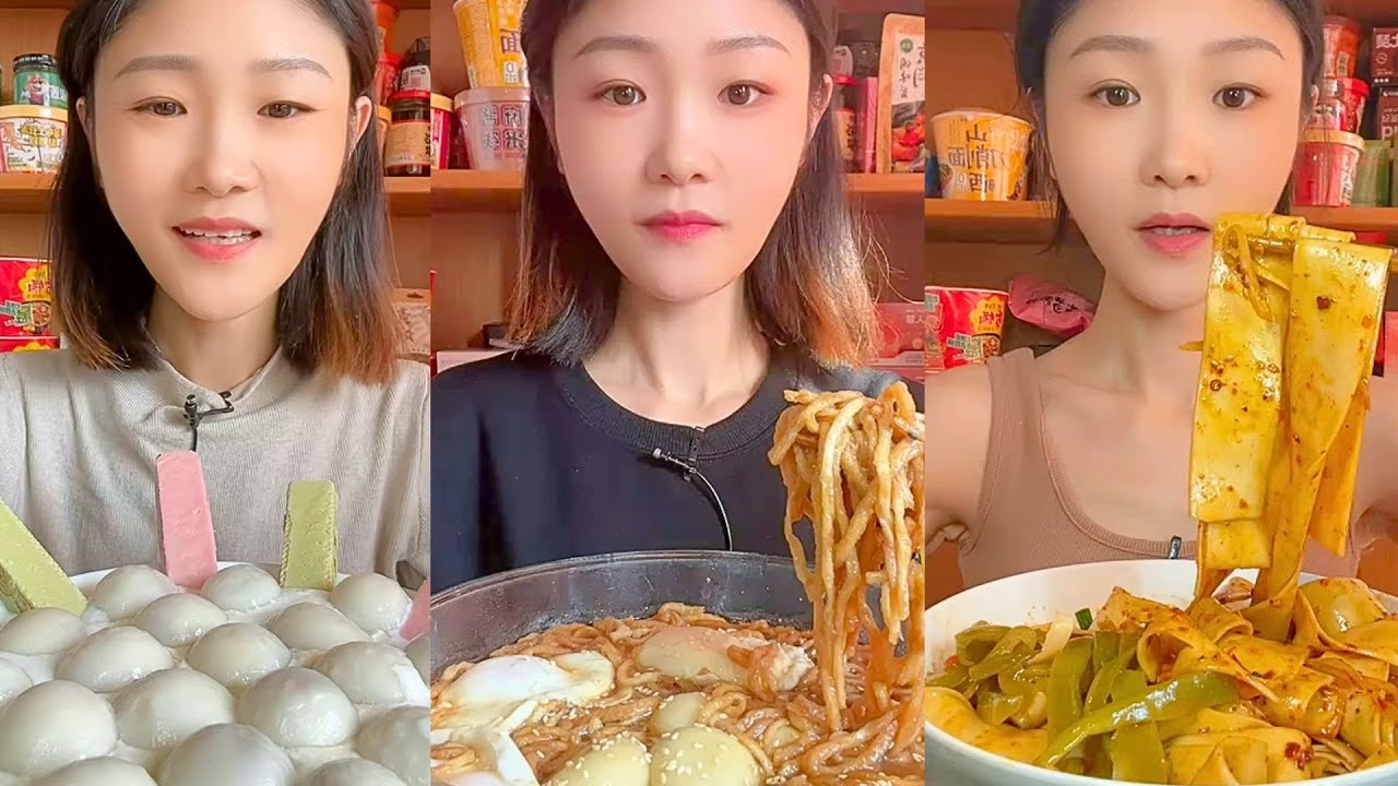 1 Hour ASMR Mukbang | Satisfying Eating Sounds for Sleep, Relaxation & Study #1149