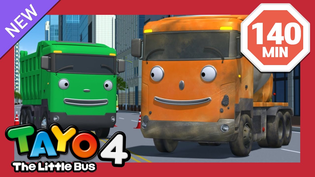 Tayo Phần4 Tập1-13 🚌Tuyển tập hoạt h&igrave;nh cho trẻ em l Tayo xe bu&yacute;t b&eacute; nhỏ