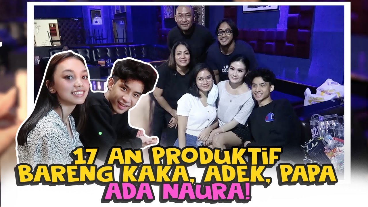 ABIS REHEARSAL BUAT ACARA 17AN, LANJUT MAKAN MALEM SAMA NAURA DAN TANTE NOLA