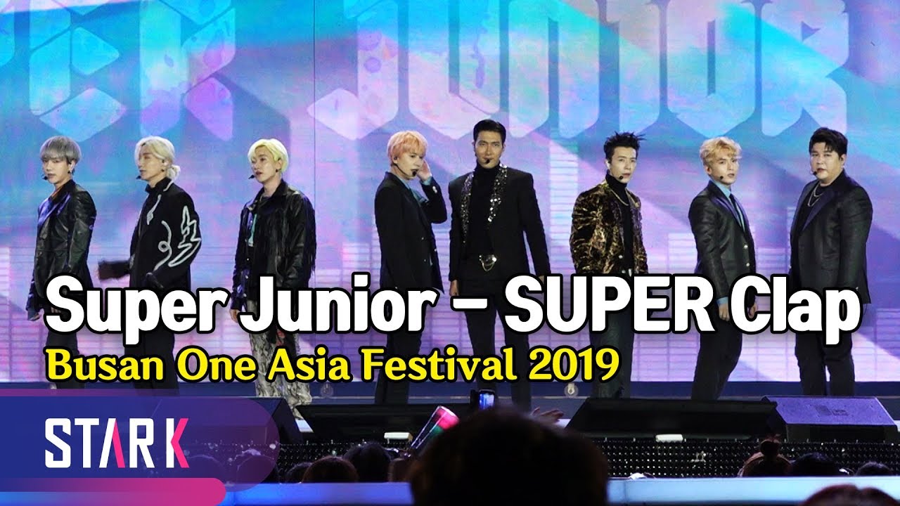 Super Junior 'SUPER Clap' Stage Full cam. (10년 만의 완전체, 슈주♡엘프 'SUPER Clap')