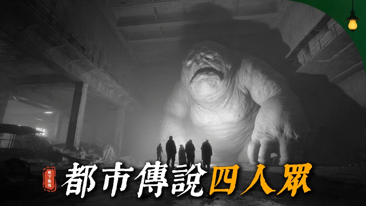 我和朋友夜闖一間化學廢棄工廠，發現了一種長相詭異的生物💡歐美怪談💡燈下怪談💡