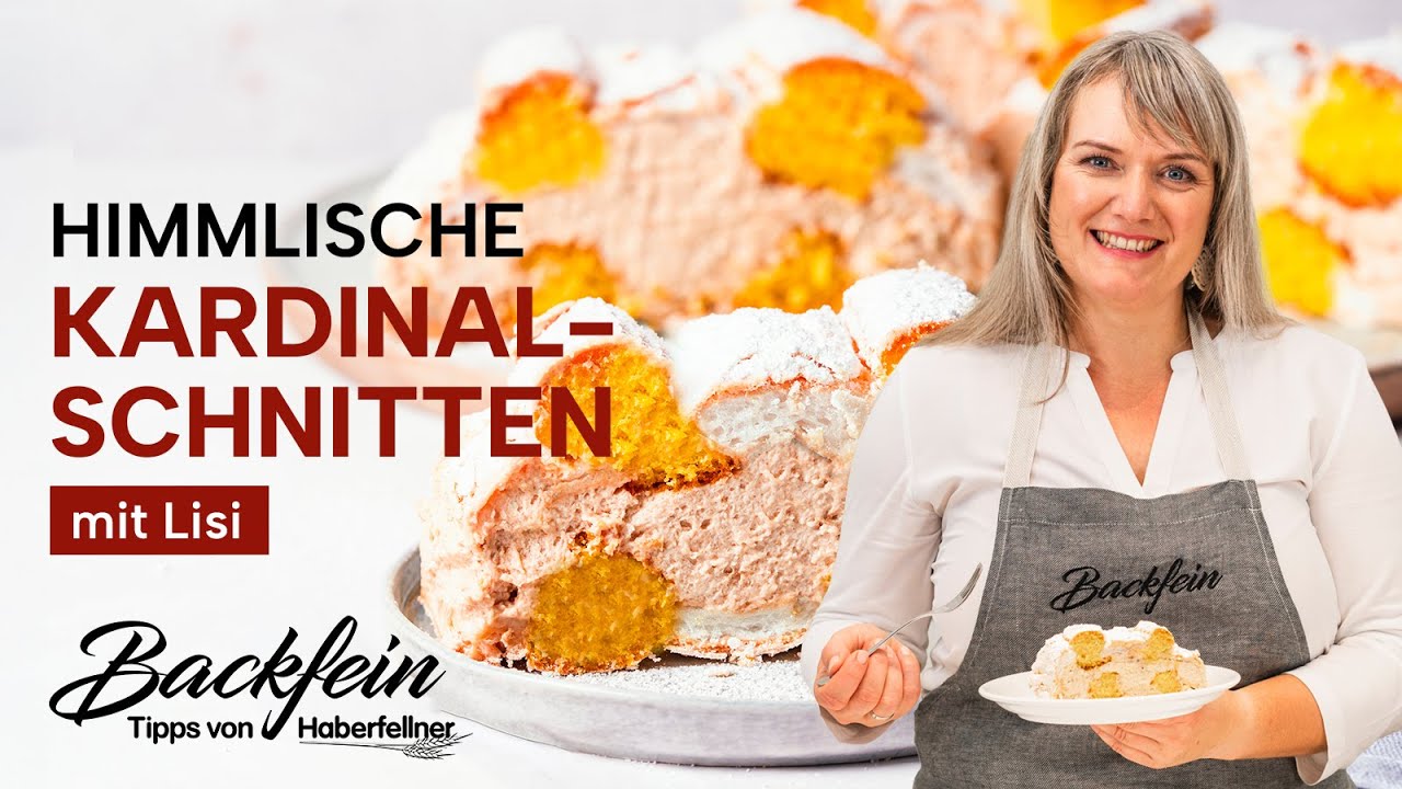 Himmlische Kardinalschnitte backen - mit Lisi