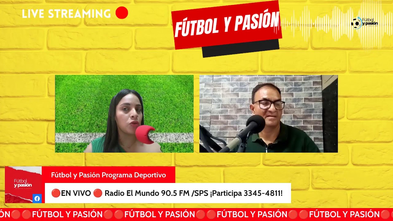 EN VIVO Fútbol y Pasión con Cindy y Bebeto Flores