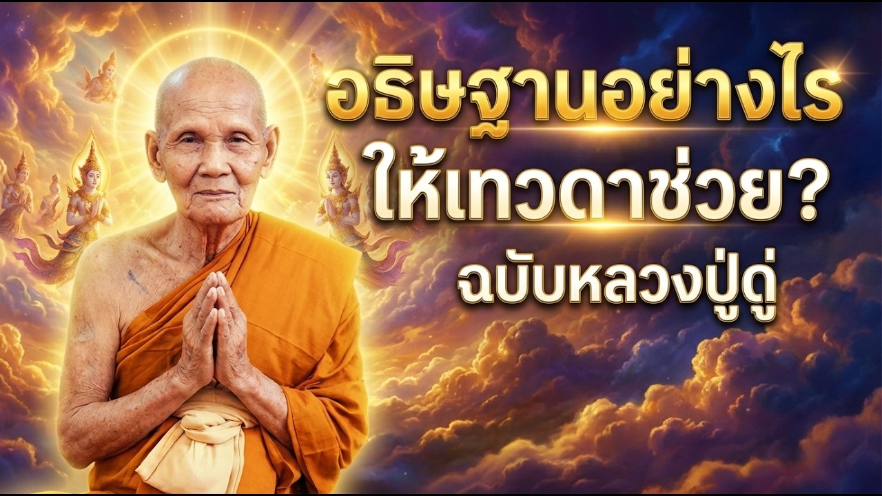 อธิษฐานอย่างไรให้เทวดาช่วย? ฉบับหลวงปู่ดู่ - วิธีดึง 