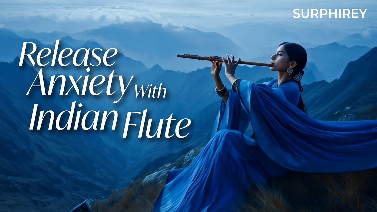 Release Anxiety with Indian Flute | Calming Flute Music for Stress Relief & Inner Peace #surphirey