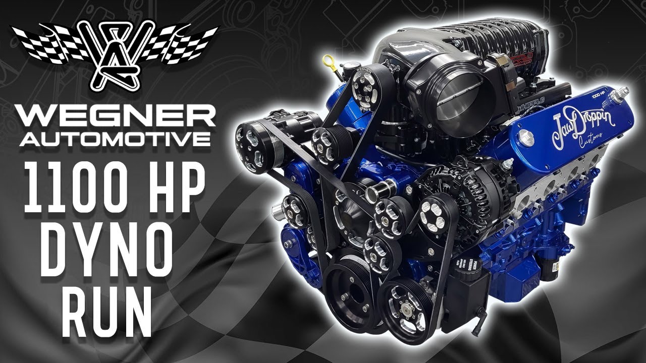 Wegner Automotive LS3 hits 1100HP on dyno