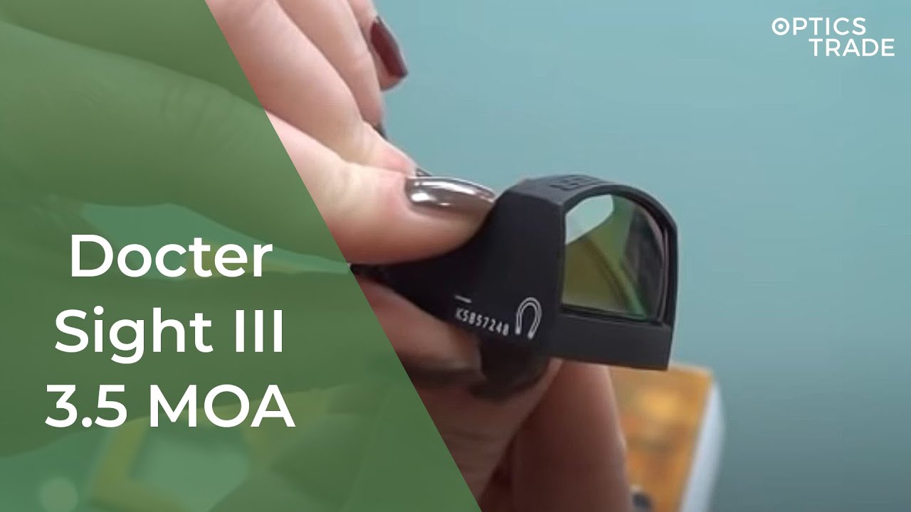 Docter Sight III 3.5 MOA | Optics Trade Unboxing