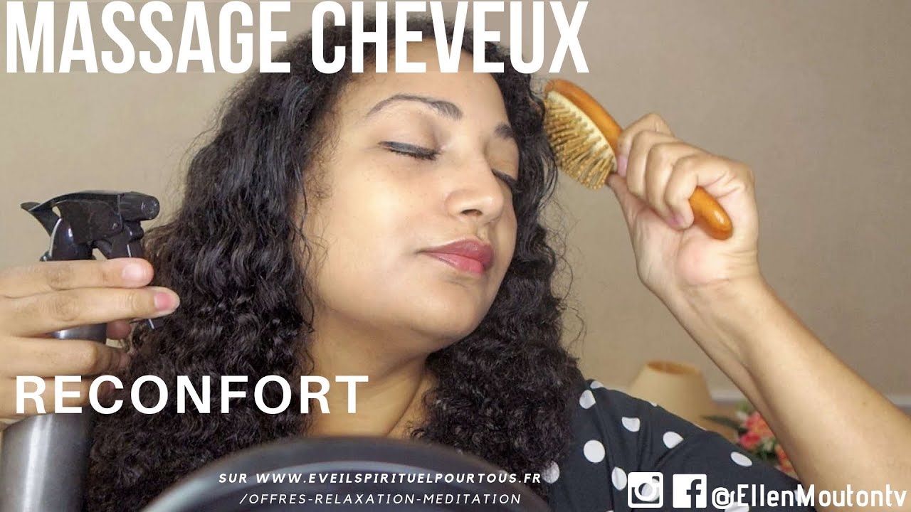 ASMR massage du cuir chevelu et discussion pour vous réconforter