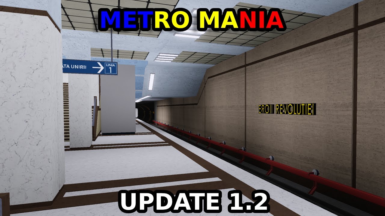 M2 CAF METRO MANIA UPDATE 1.2 | Metro Mania | Roblox
