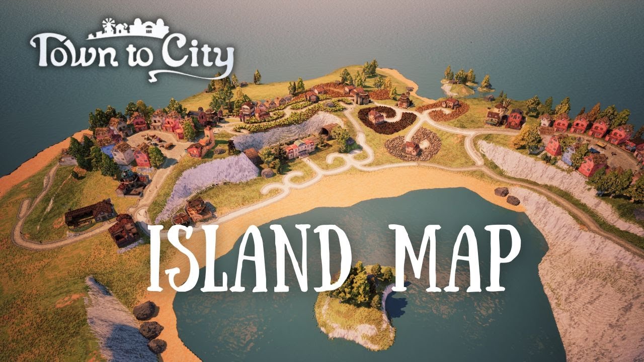 Exploring the New Island Map in Town to City! | Part 1