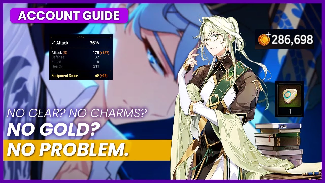 Аккаунт застрял? Как фармить обаяние и золото в #epicseven