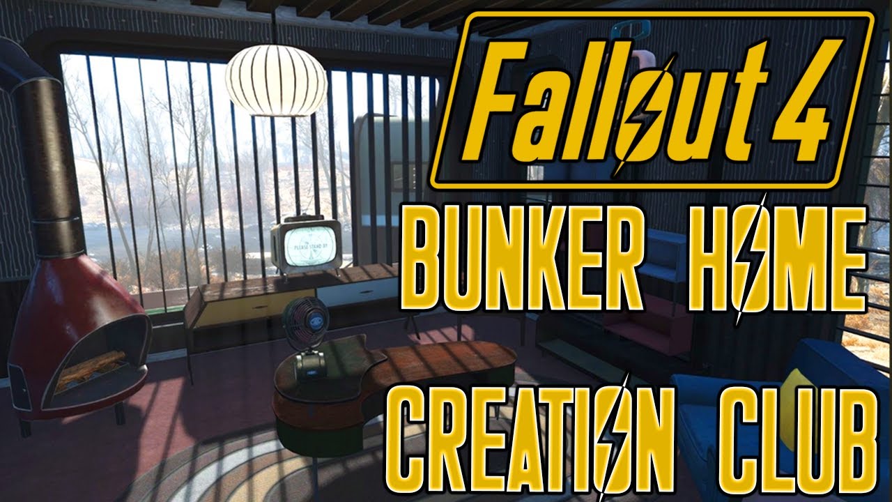 Дом для семьи (набор домов-бункеров) Прохождение Fallout 4 Creation Club!