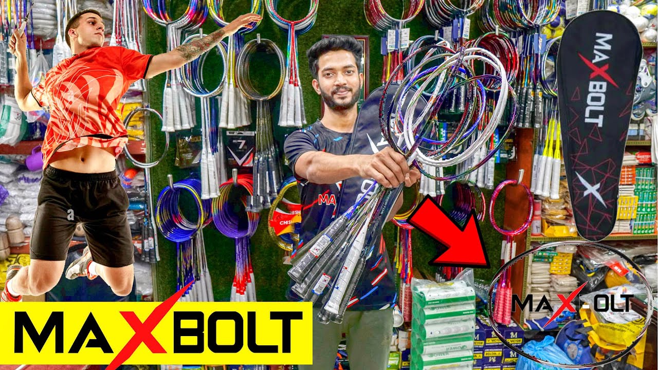 Professional Maxbolt ব্যাডমিন্টন🏸র‍্যাকেট কিনুন- Original Maxbolt Badminton Racket Price Bangladesh