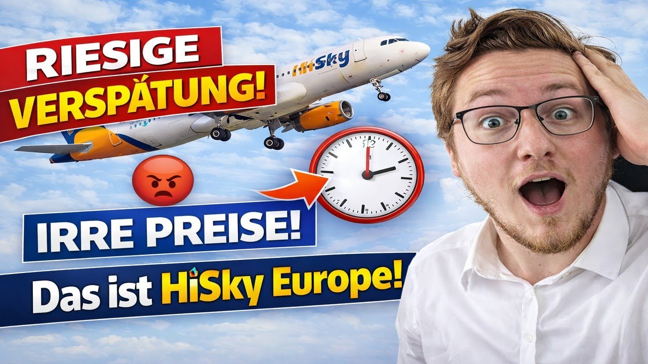 Hohe VERSP&Auml;TUNG und IRRE Preise! Das ist HiSky Europe!