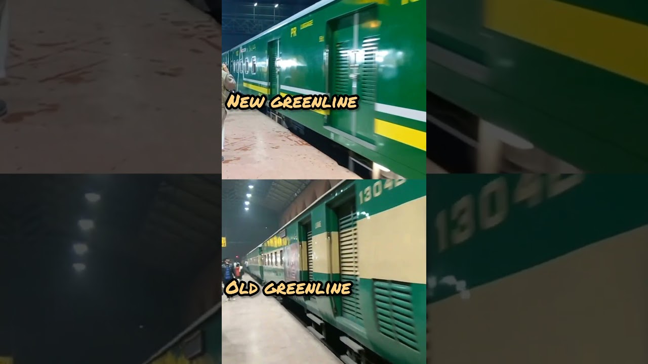 Old Greenline Express VS New Greenline Express #greenlineexpress #greenline #greenlinetrain #shorts