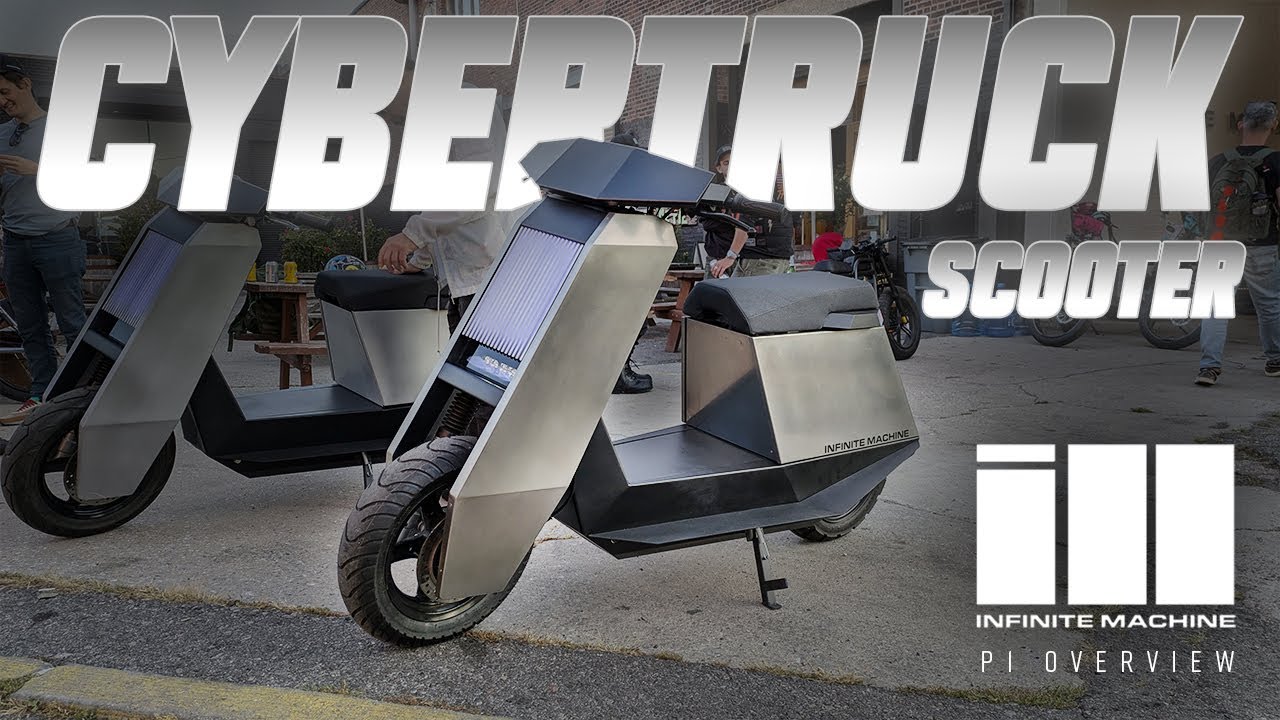 IS THIS A CYBERTRUCK SCOOTER? Infinite Machine's P1 Overview