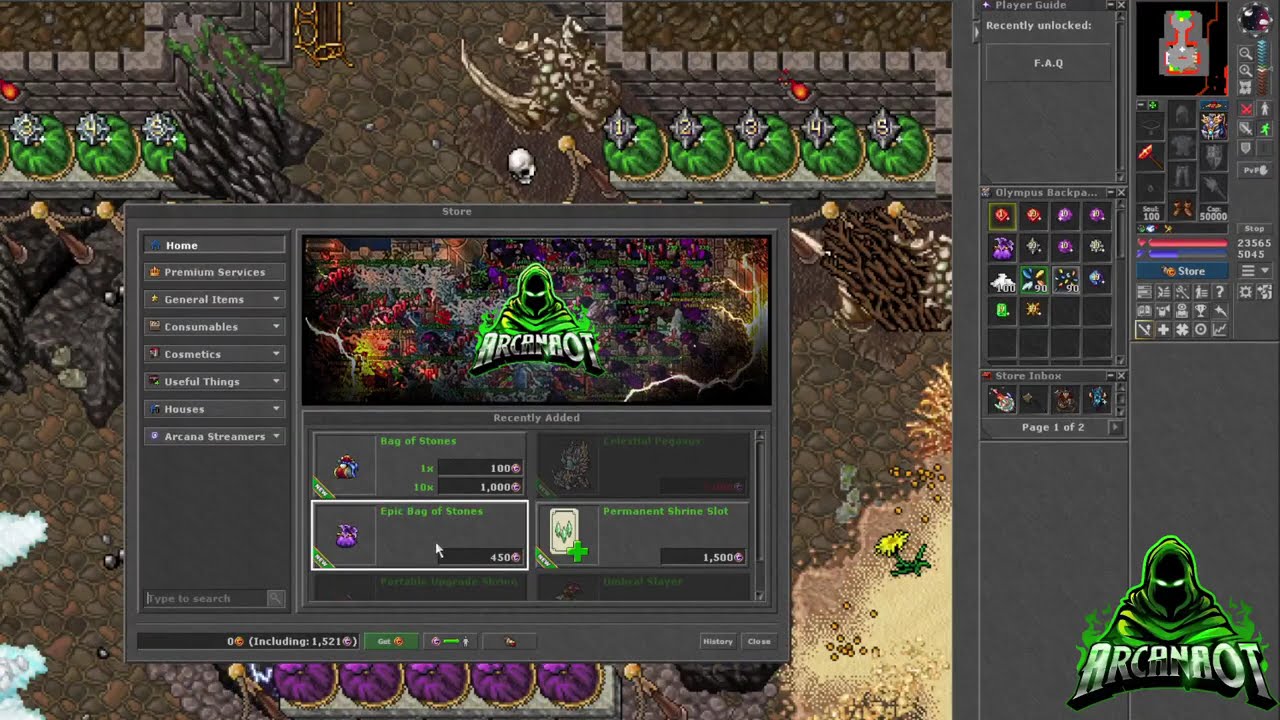 Elemental Stones System (ArcanaOT)