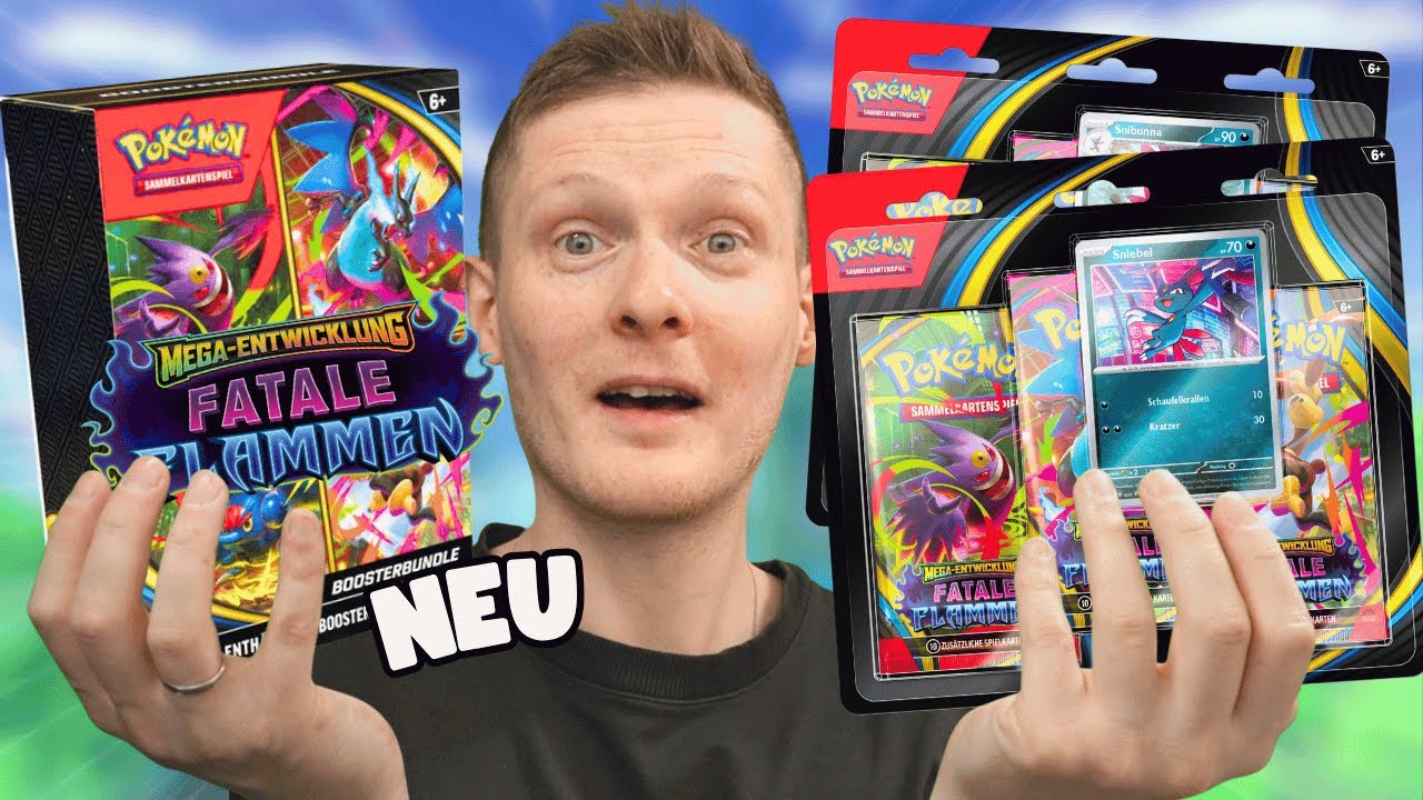 MEGA ZUFALL mit den Pokémon Fatale Flammen Blister & Boosterbundle 😱