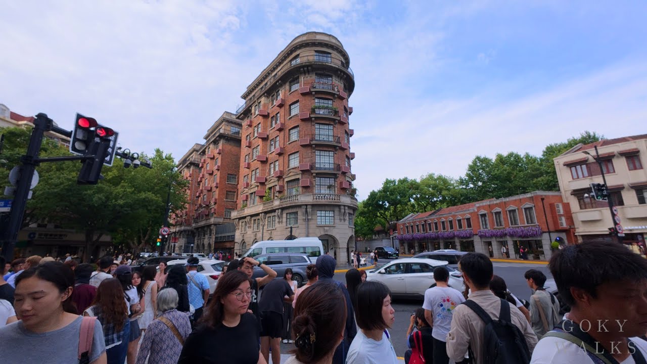 Walking Anfu Road & Wukang Mansion | Charming Streets of Shanghai 🍃 | 安福路 - 武康楼, 上海 | 4K