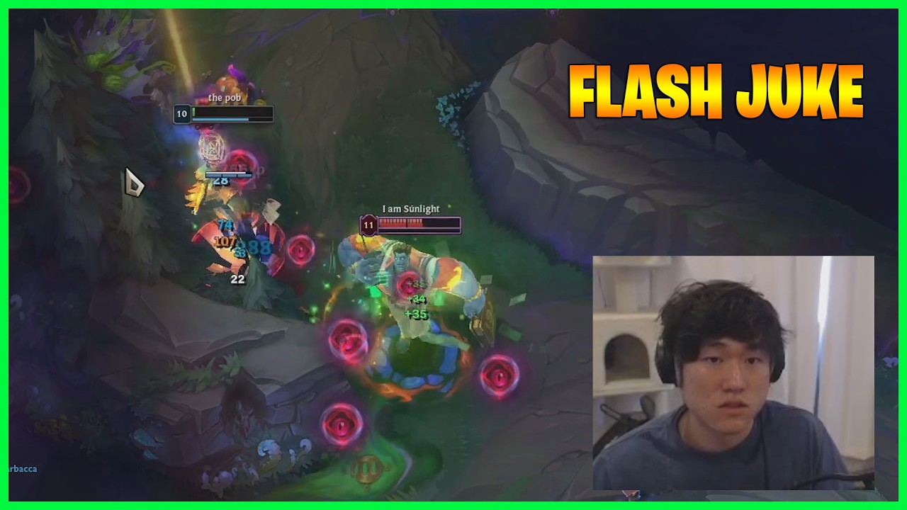 When Pobelter Tries A 200 IQ Flash Juke But..LoL Daily Moments Ep 3451