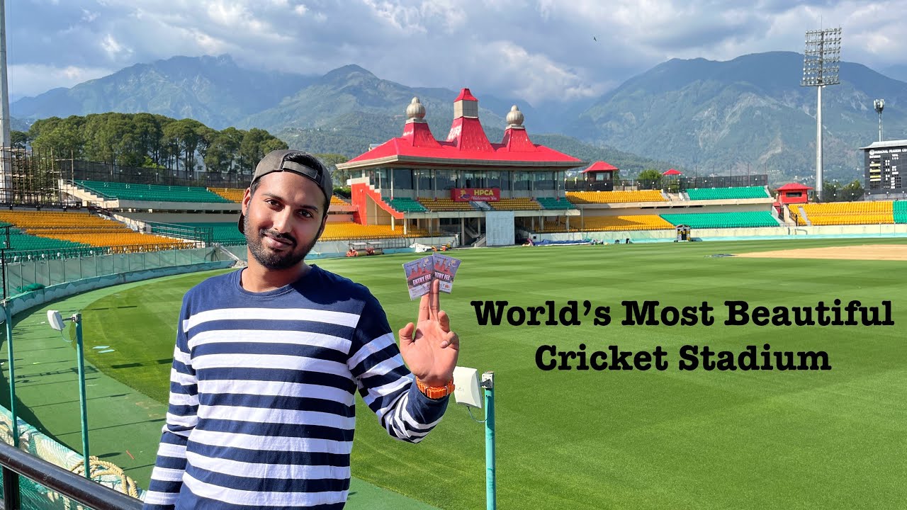 Dharamshala Cricket Stadium | World's Most Beautiful Cricket Stadium