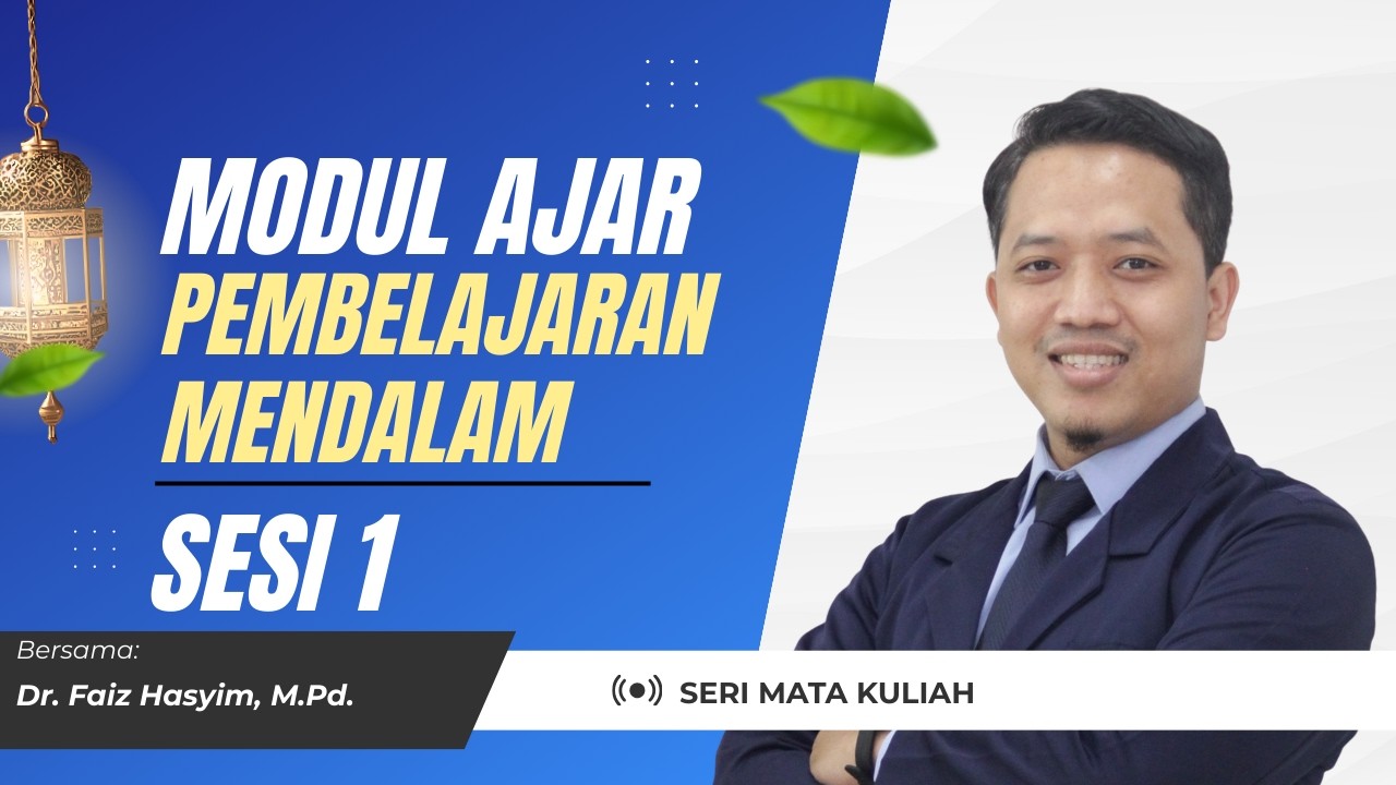 Modul Ajar Pembelajaran Mendalam || Deep Learning || Sesi 1