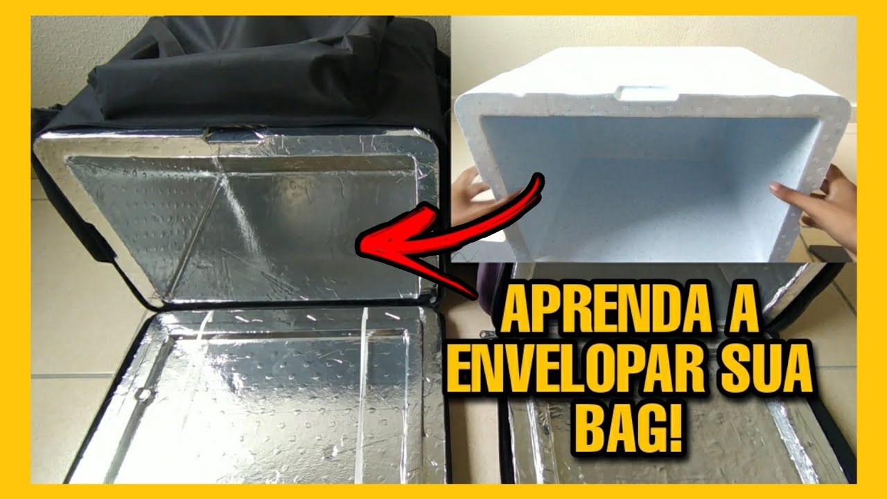 ENTREGADOR DO IFOOD, APRENDA A ENVELOPAR SUA BAG PARA DURAR MAIS!