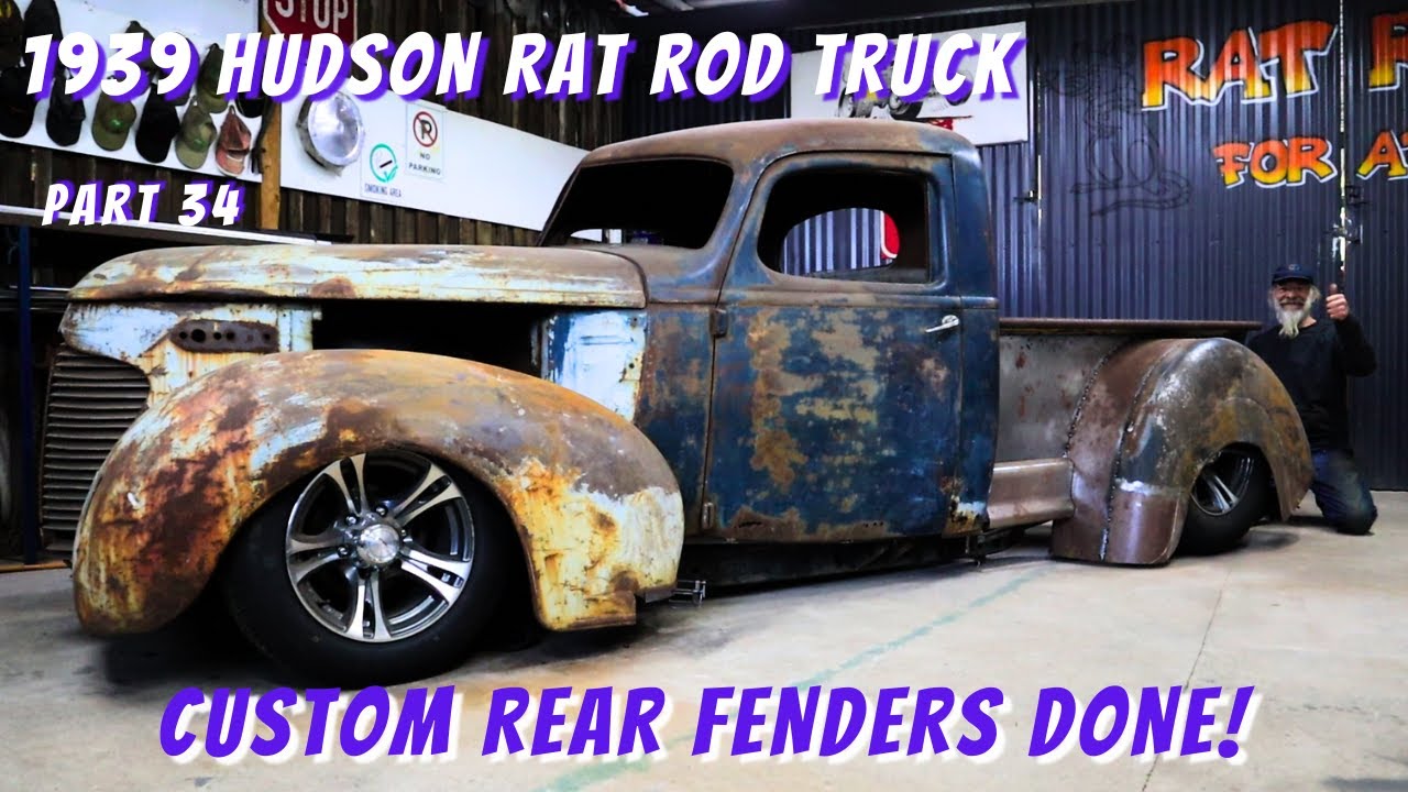 Building Custom Rear Fenders for the Hudson Rat Rod - Part 2