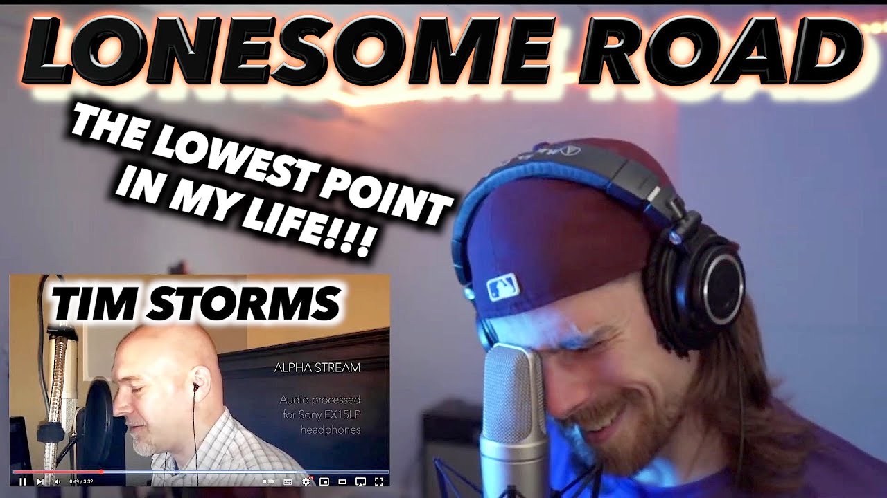 Я ОТРЕАГИРОВАЛА НА САМЫЙ НИЗКИЙ ГОЛОС НА ЗЕМЛЕ!!! Тим Стормс - Lonesome Road (КАК ЗЕМЛЕТРЯСЕНИЕ!!)