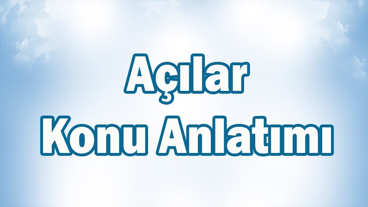 AÇILAR-1 Konu Anlatımı | 6.Sınıf Matematik