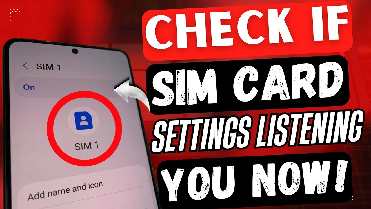 5 Signs Your SIM Card is Being Tapped & How to STOP It I Android Tips