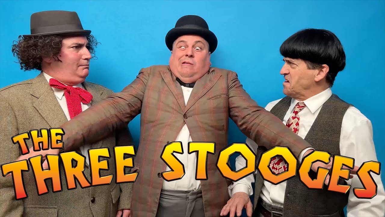 The THREE STOOGES - More shorts gags, jokes and bits! with @CurlysGrandson as Larry