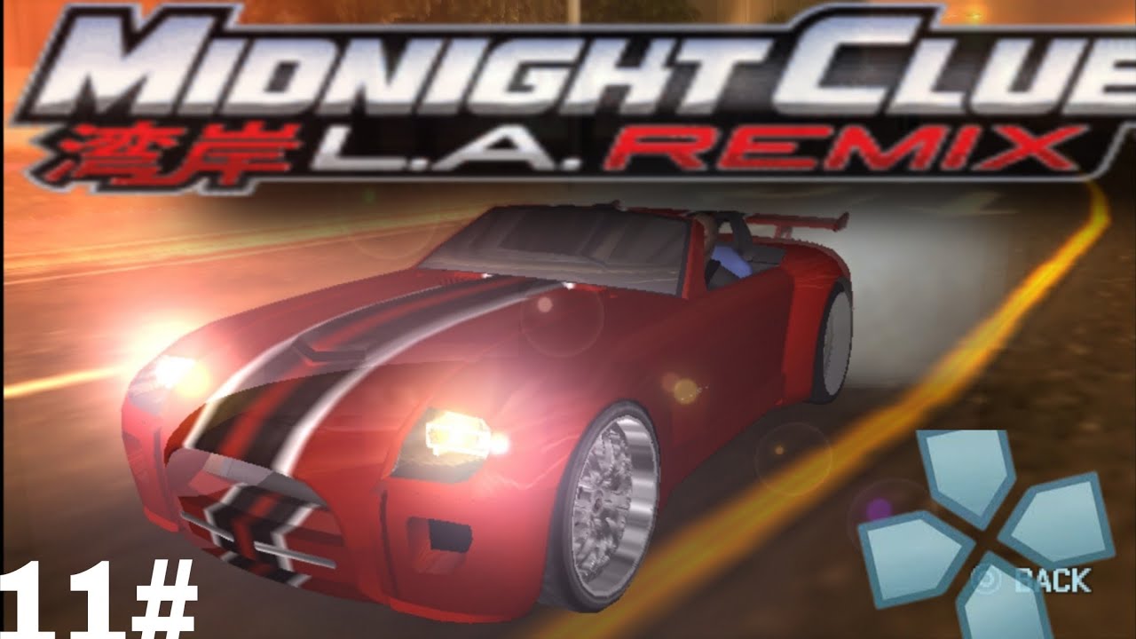 🔥🐍 Shelby Cobra É Sinistro🐍🔥 MidnightClub L.A Remix ( PPSSPP 12#)