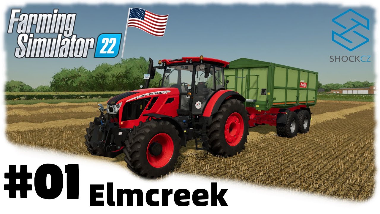 AMERIKA ! | Farming Simulator 22 | #01 | Elmcreek