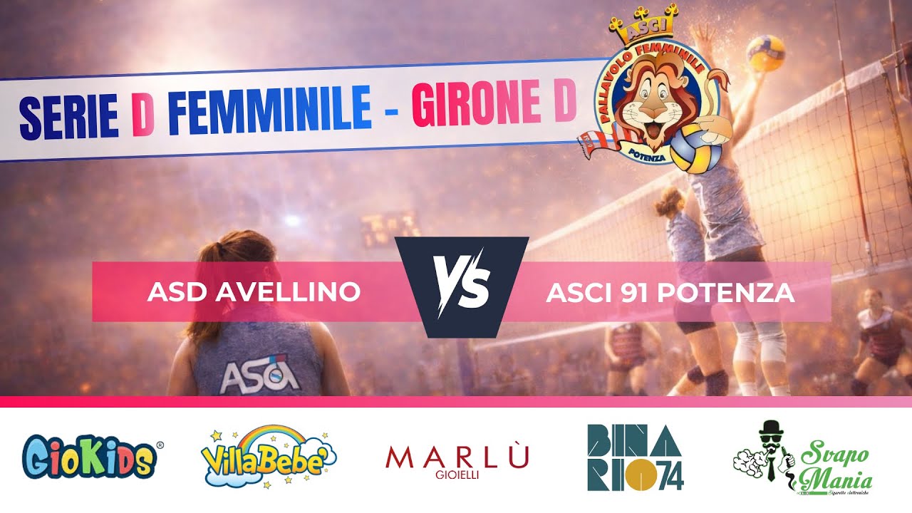 Serie D Femminile - Girone D | Asci 91 Potenza VS ASD Avellino
ASCI 91 POTENZA VS ASD AVELLINO