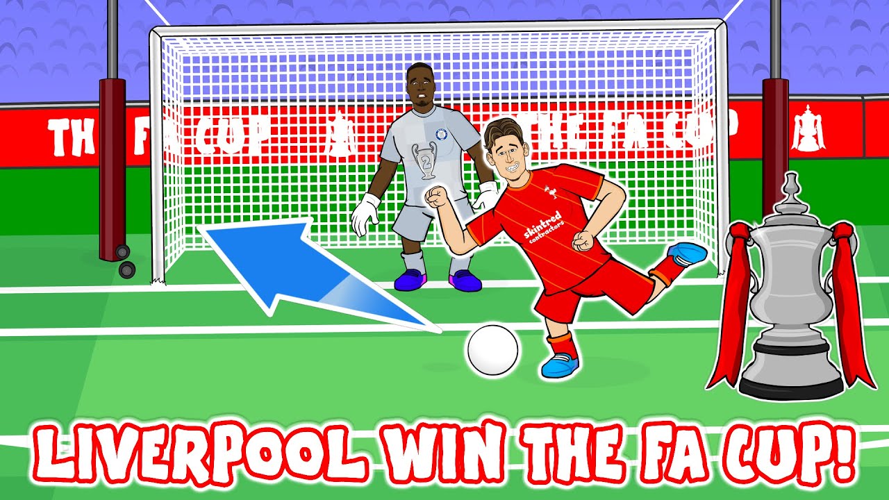 🏆Liverpool win the FA Cup🏆 (Chelsea vs Liverpool penalty shoot-out 2022 Tsmikas 5-6 penalties)