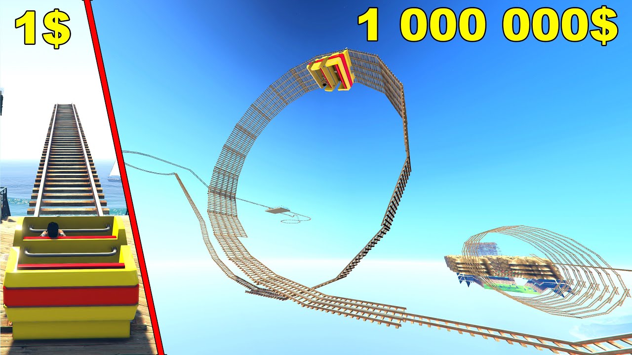 PARC D'ATTRACTION 1$ vs PARC D'ATTRACTION 1 000 000$
