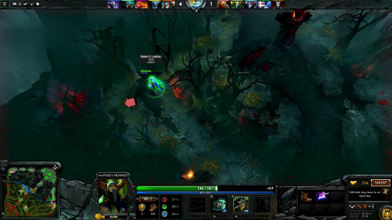 Dota 2 Chi Long Qua plays Natures Prophet