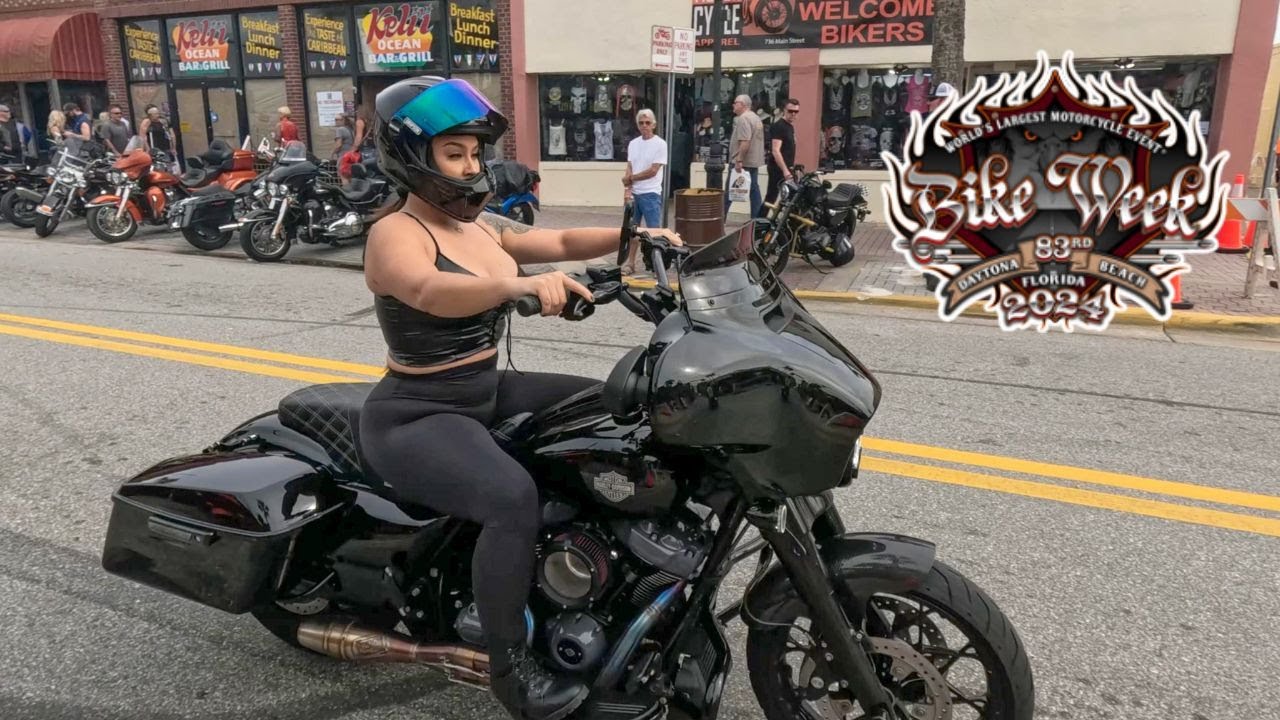 Amazing Bike Week Motorcycles Daytona Beach 2024 🏍️